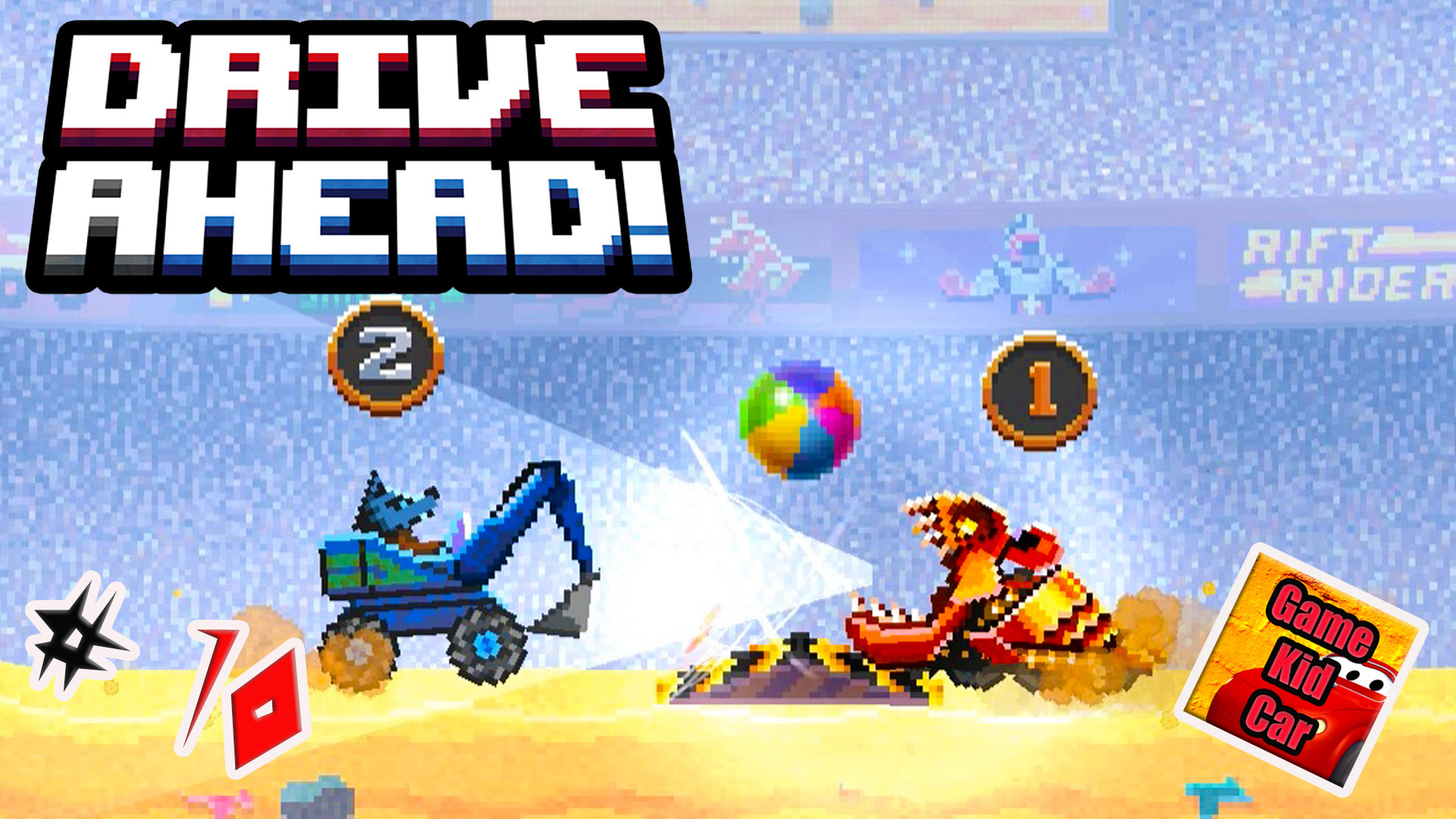 Drive Ahead - прохождение игры ДРАЙВ АХЕД! Битвы тачек! #10