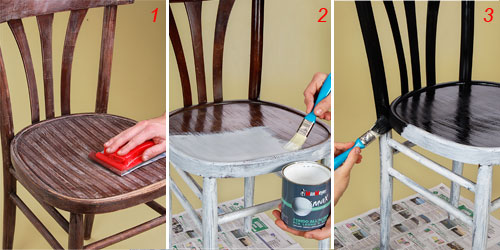Реставрация стульев 