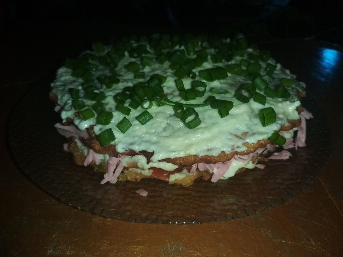 Кабачковый пирог с колбасой и кабачками рецепт с фото пошагово
