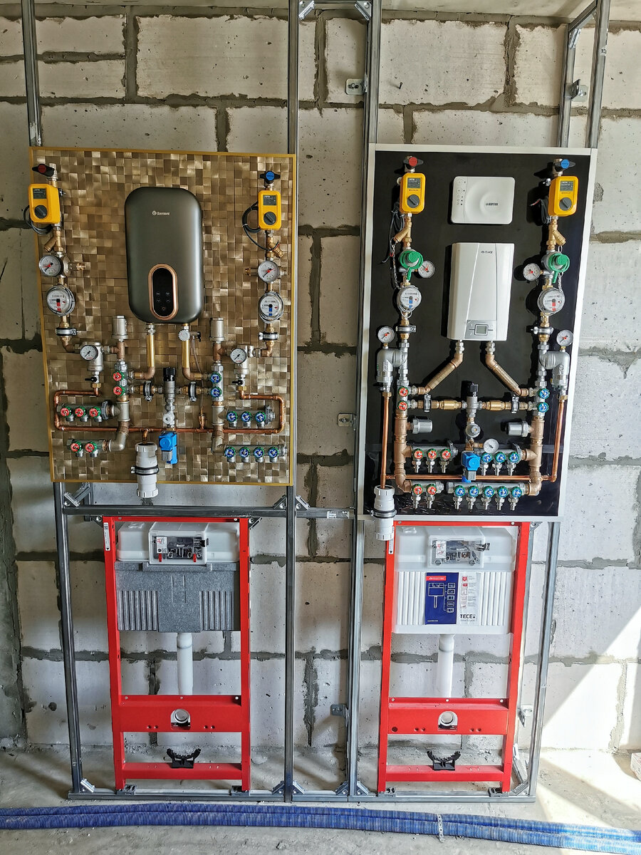 Готовые узлы водоразбора для квартиры 