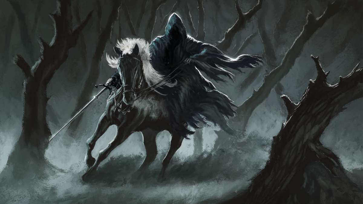 Назгул (арт Istrandar, www.deviantart.com).