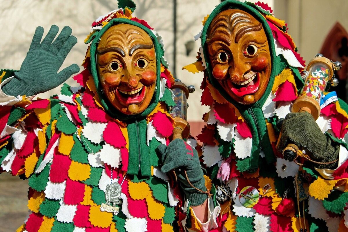 Fasching переводится как "карнавал". Фото с сайта: wanderingermany.com