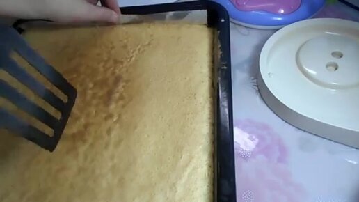 Приготовление масляного бисквита