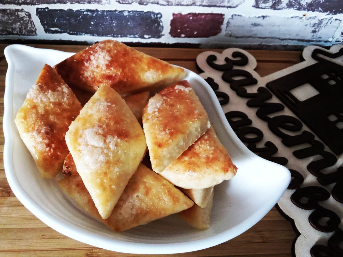 Творожное печенье. Фото от автора