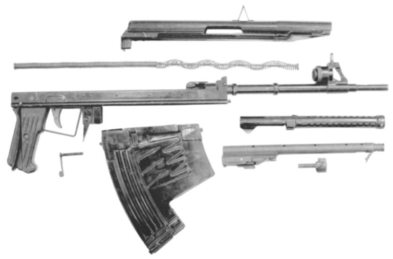Неполная разборка автомата АПС