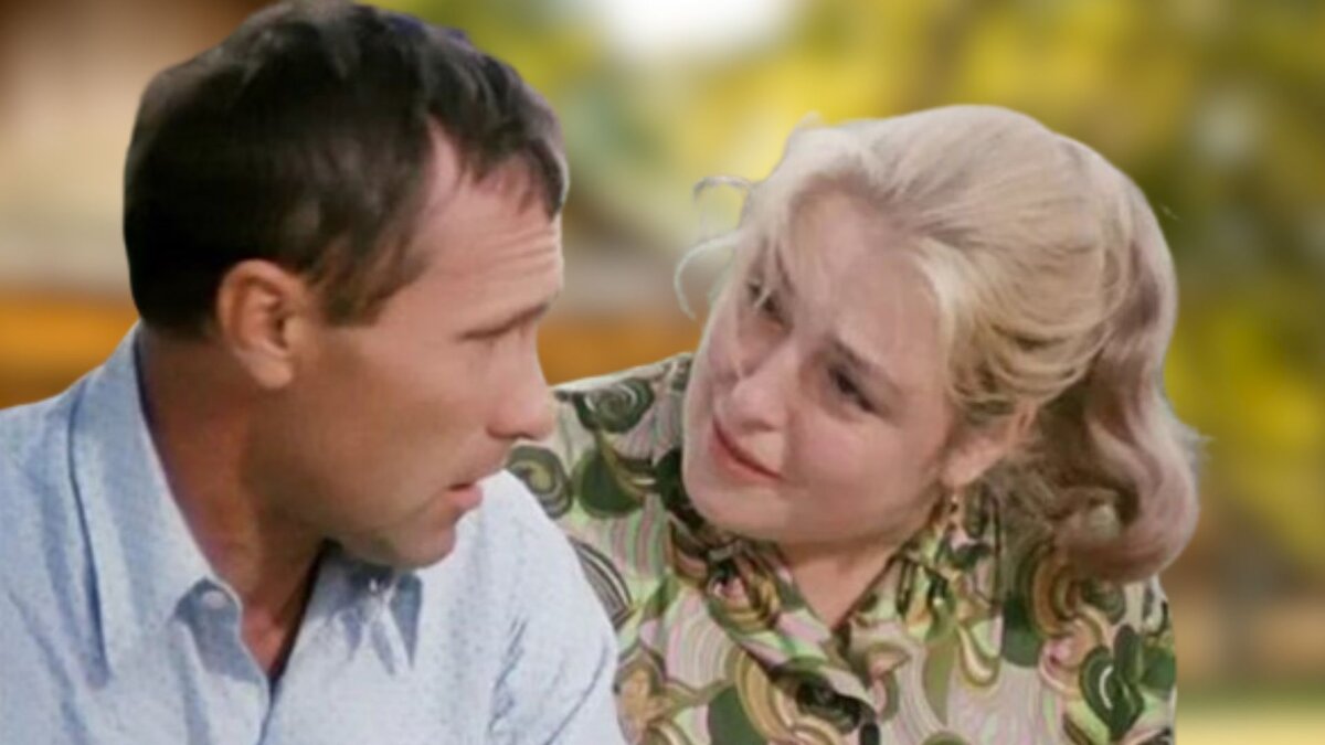 Василий Шукшин и Лидия Федосеева-Шукшина в фильме "Калина красная"