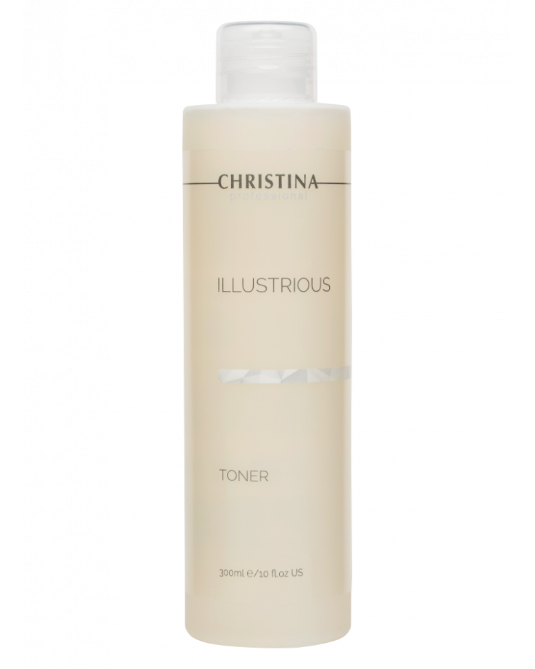 Второе средство - это тоник CHRISTINA ILLUSTRIOUS. Он ускоряет клеточную регенерацию. Его используют после того как используют первое средство.