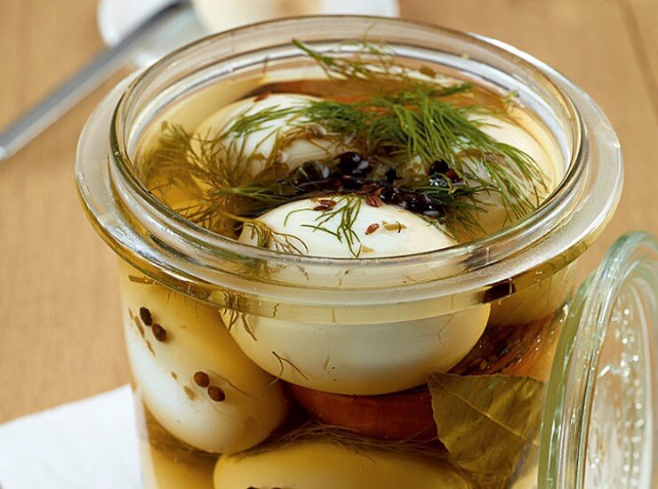 Маринованные яйца