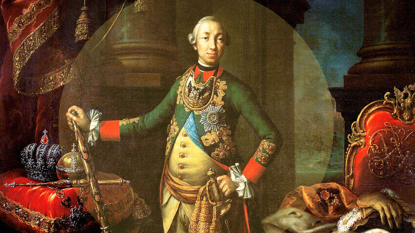 Universal History Archive/Getty ImagesКоронационный портрет Петра III, Алексей Антропов, 1762