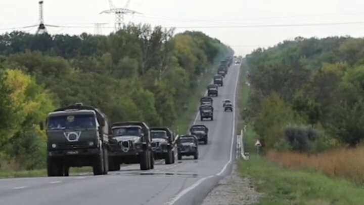 ПЕРЕБРОСКА РОССИЙСКИХ ВОЙСК НА ХАРЬКОВСКОЕ НАПРАВЛЕНИЕ. ФОТО: Z.MIL.RU