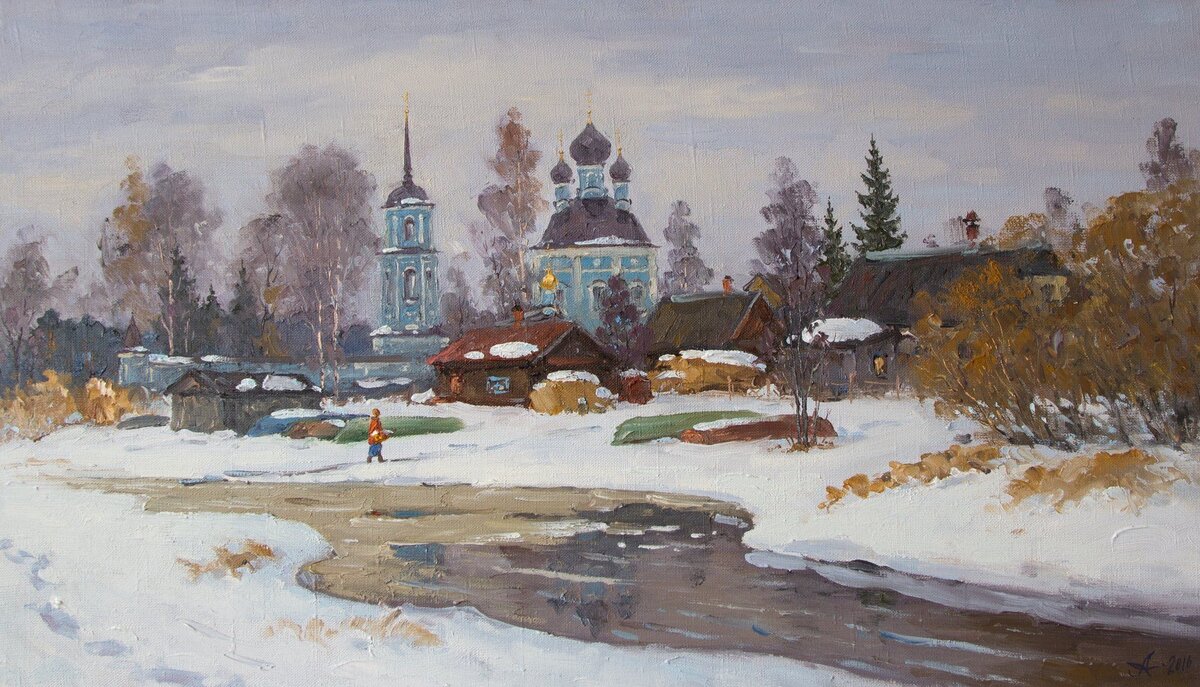 Картина художника Александра Александровского.
