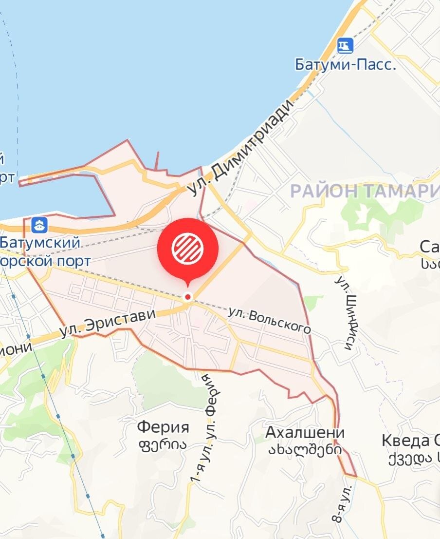 Батуми. Район Бони-Городок.