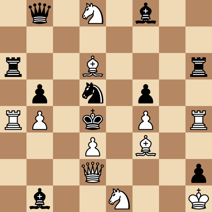 Задача П. Кересе. Мат в 2 хода