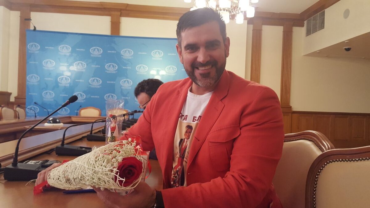 Журналист Борис Анзов.