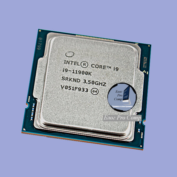 CPU Интел, #процессор Intel Core i9-11900K