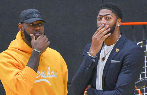 Леброн Джеймс и Энтони Девис 