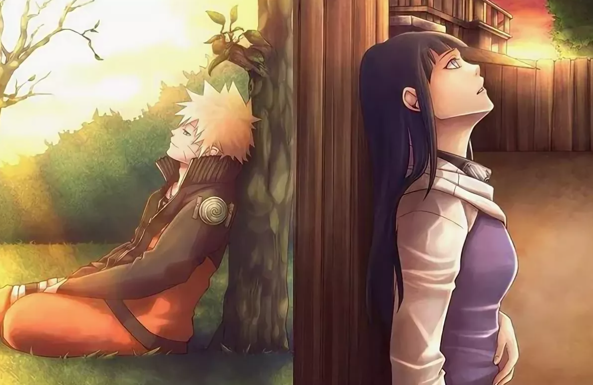 Hinata reflections. Наруто и Хината рядом. Наруто и Хината 2к. Хината грусть.