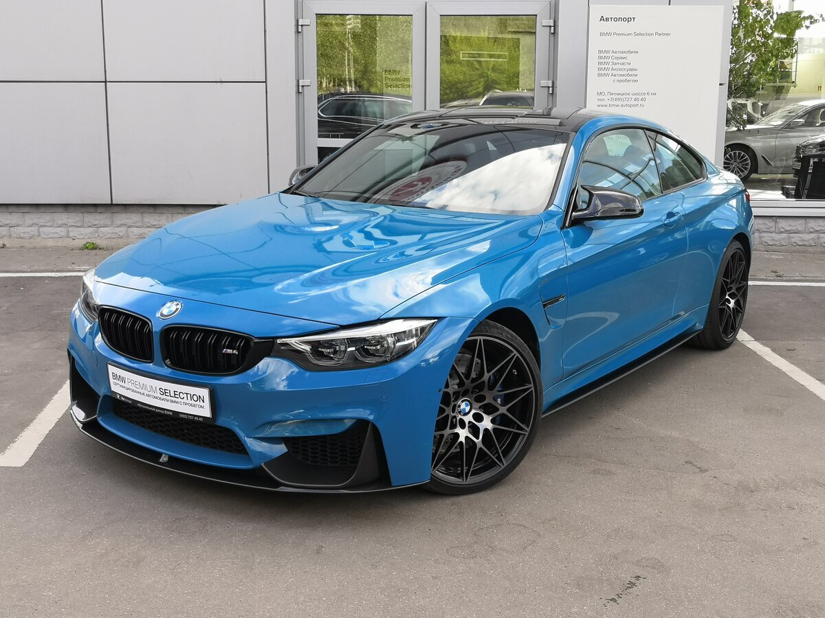 Знакомьтесь BMW M4 COMPETITION в кузове F82. Вид спереди