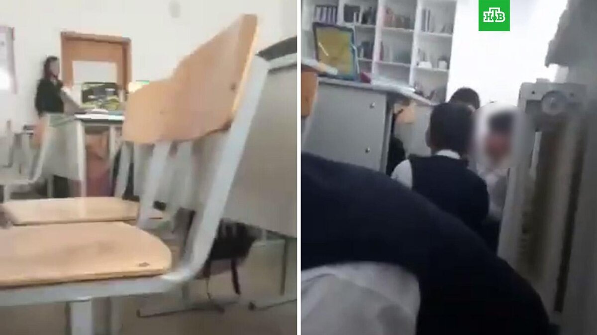 Учительница казанской гимназии спрятала детей под партами и пошла встречать вооружённого террориста. Фото: ntv.ru