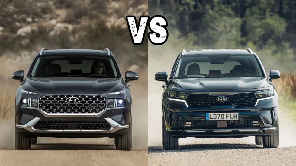 Hyundai Santa Fe vs. Kia Sorento