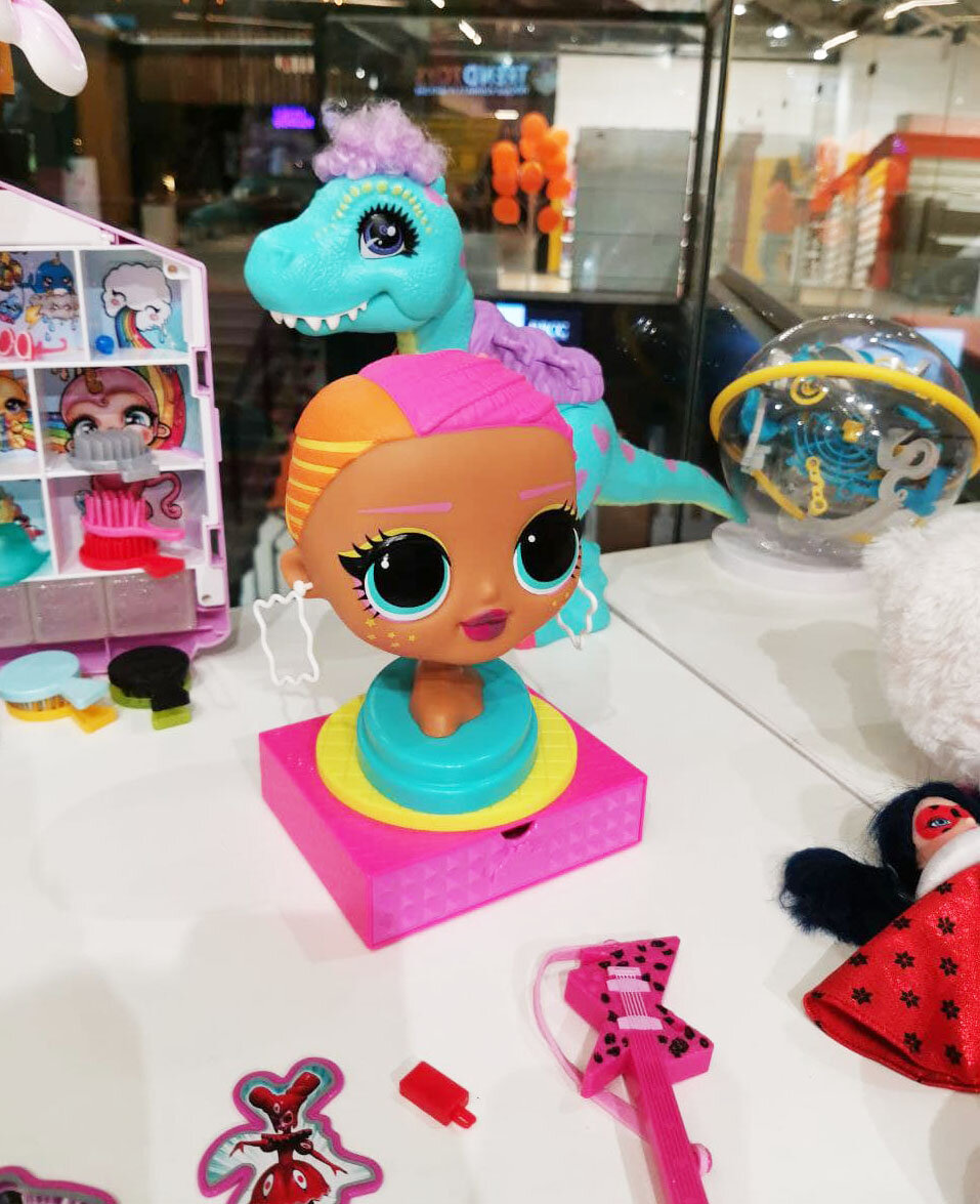 Кукла для моделирования причесок