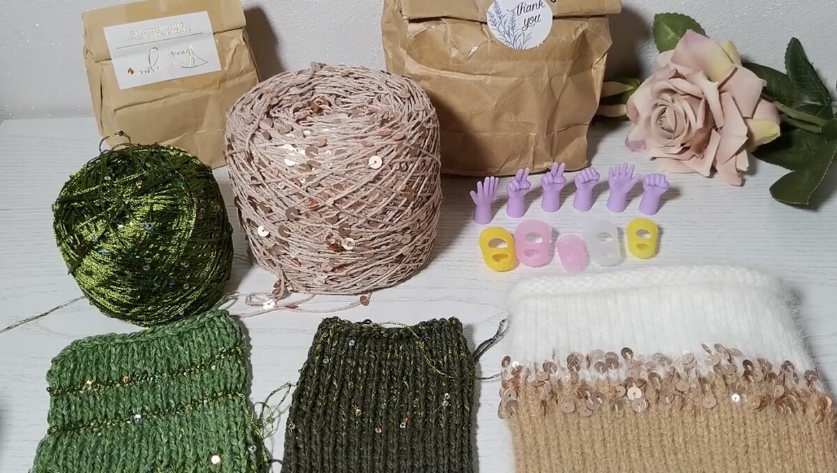 Распаковка пряжи с Алиэкспресс