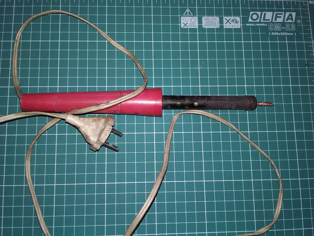 Старый добрый паяльник с 80-х