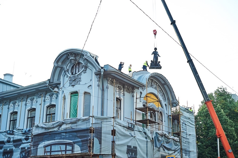 Реставрация особняка Миндовского. Фото: old.updk.ru