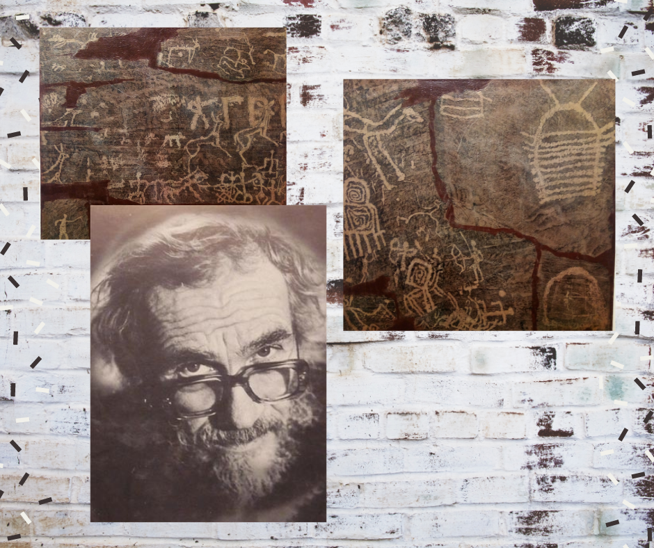 Владимир Капелько и его эстампажи. Авторский коллаж