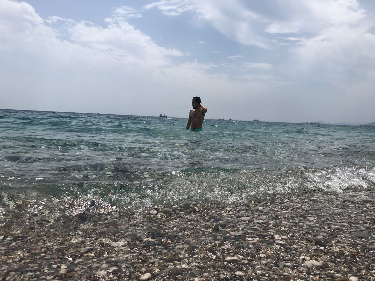 В море никого - кайф