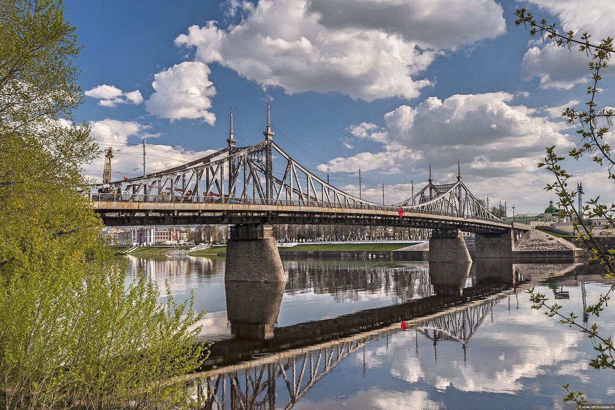 старый мост в твери на