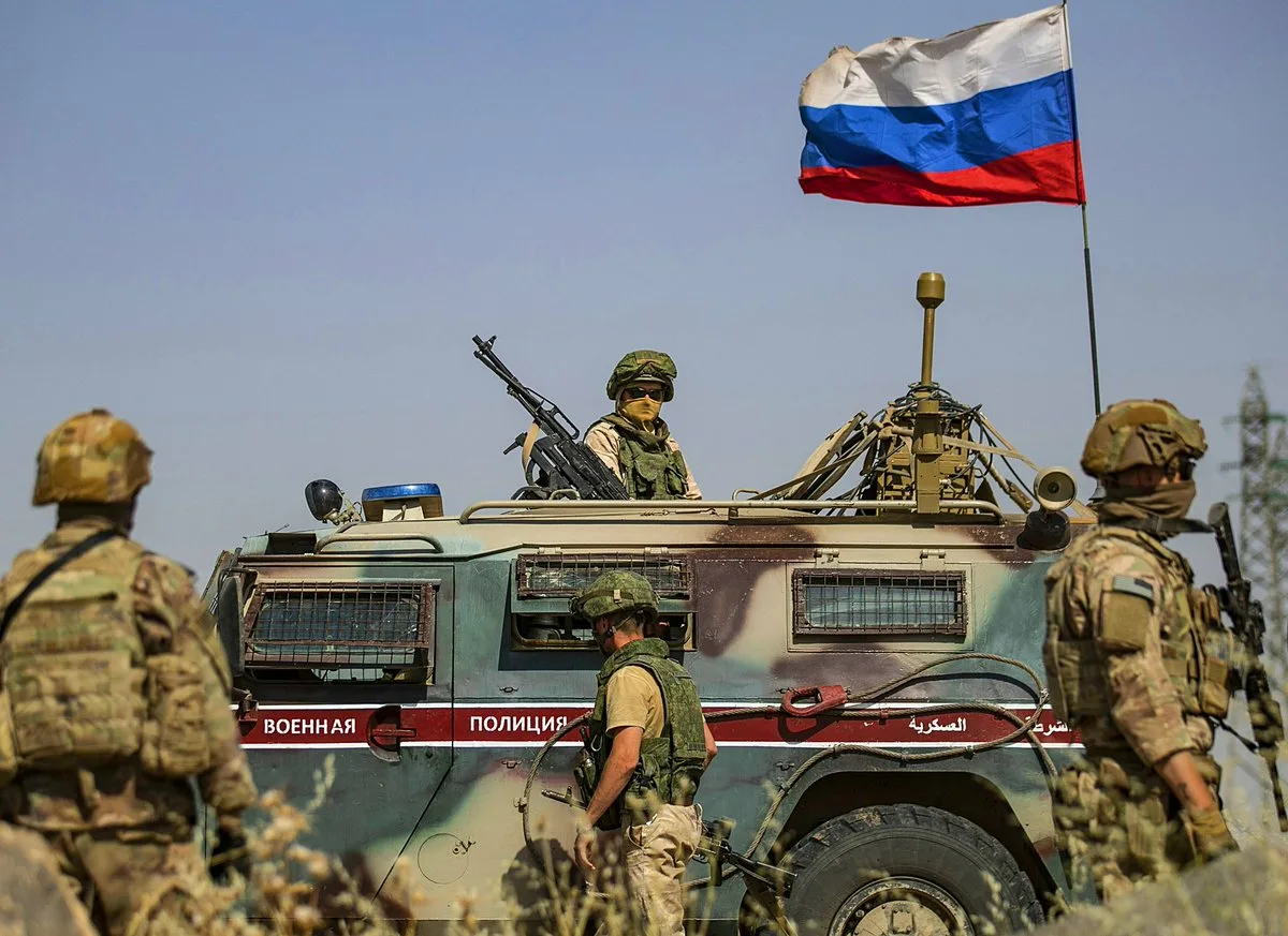 Патруль армии России в Сирии. Источник изображения: https://www.ridl.io/ru