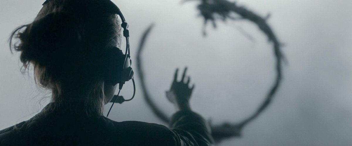 Кадр из фильма "Прибытие". Режиссер Дени Вильнев.