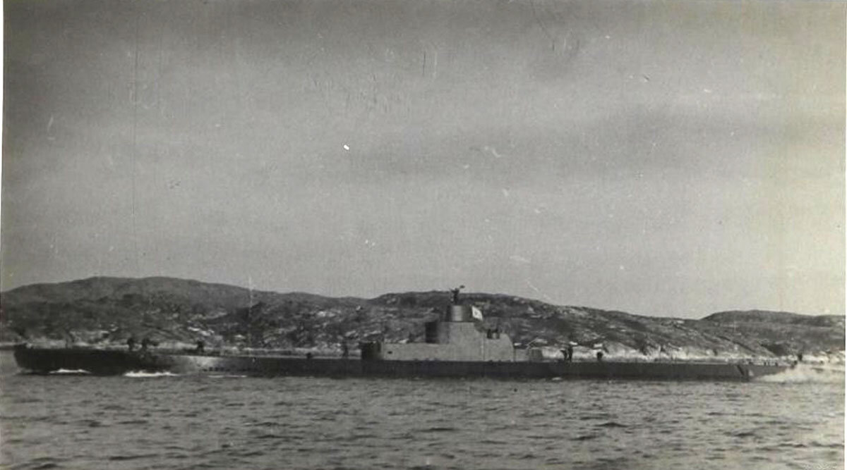 Подводная лодка К-21, июль 1942 года