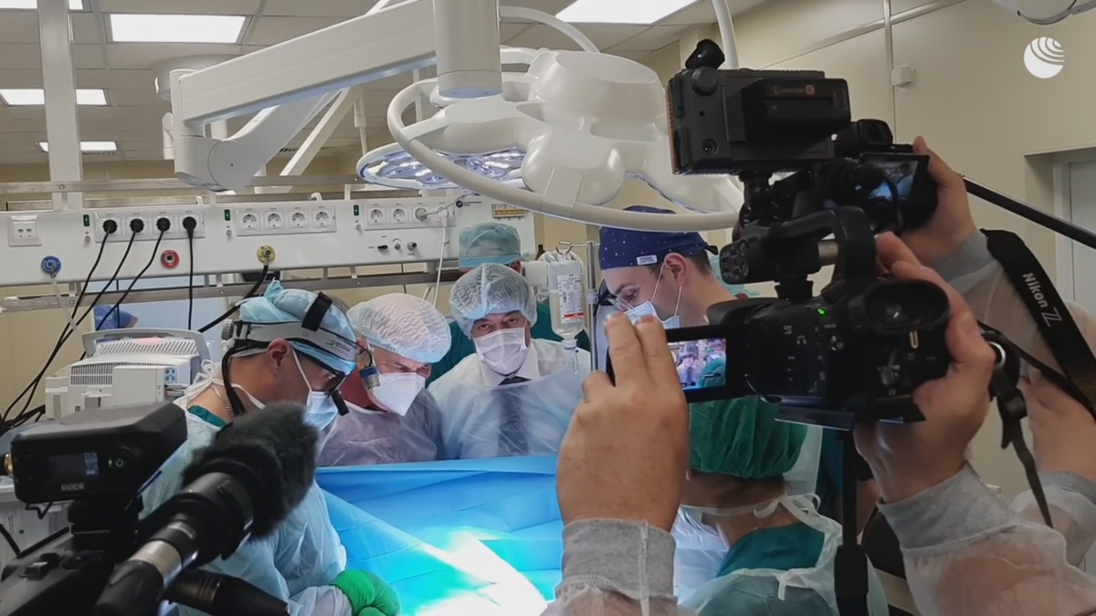 Интервью онколога Андрея Каприна после операции. 