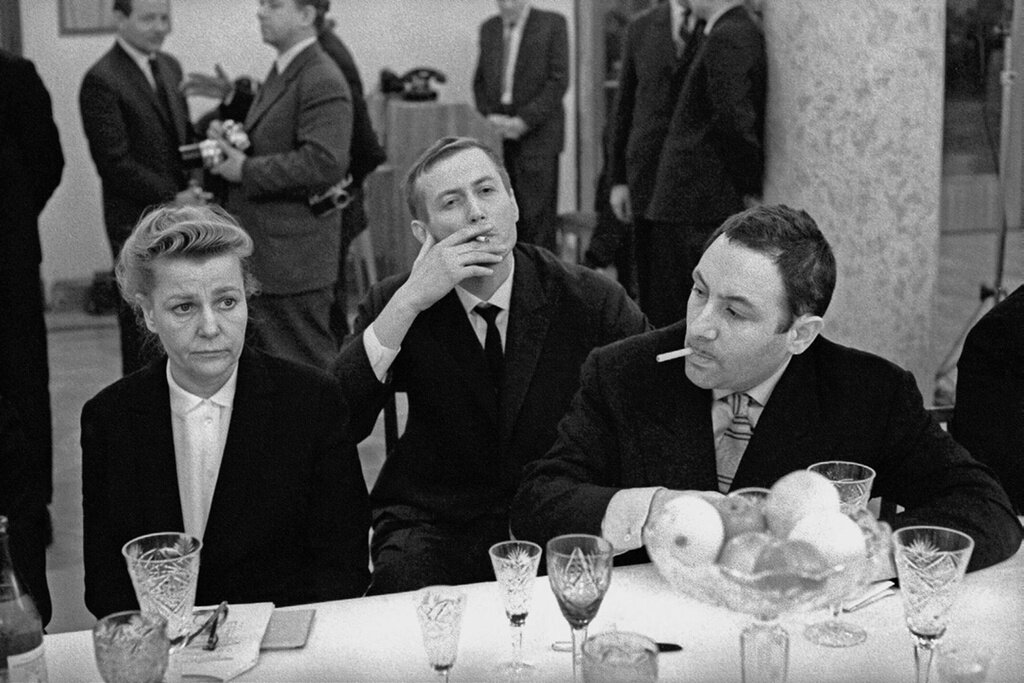 С кем евтушенко встречался в 1963