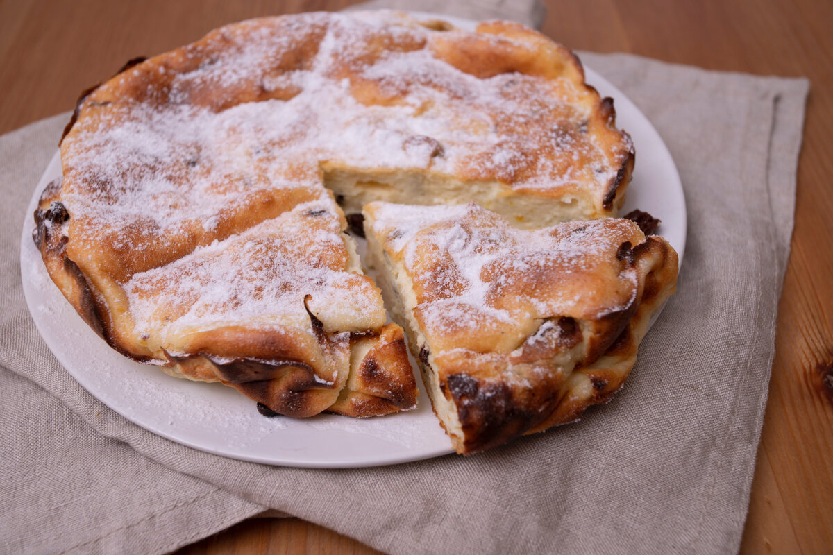 Творожная запеканка.