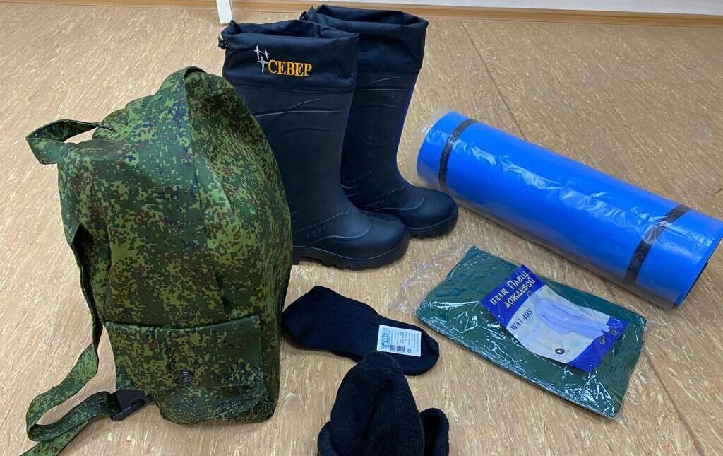    В Тоцкую артиллерийскую бригаду отправили два грузовика с экипировкой для мобилизованных Кристина Просвиркина