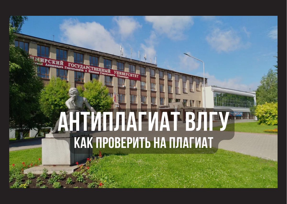 Антиплагиат ВЛГУ проверка на кафедре