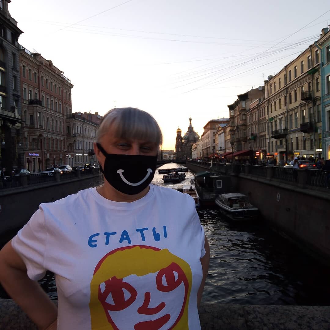 Спб. Набережная канала Грибоедова. 1. 06. 2020.