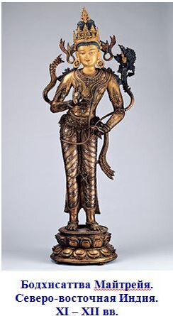 Майтрейя – «Любящий», «Милосердный», «Непобедимый», «Владыка наречённый Состраданием», «грядущий Учитель человечества» – такие имена даны ему верующими.