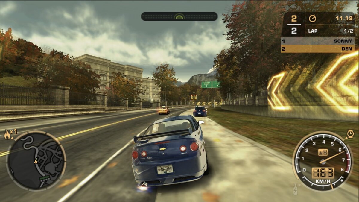 Игра NFS most wanted 2005