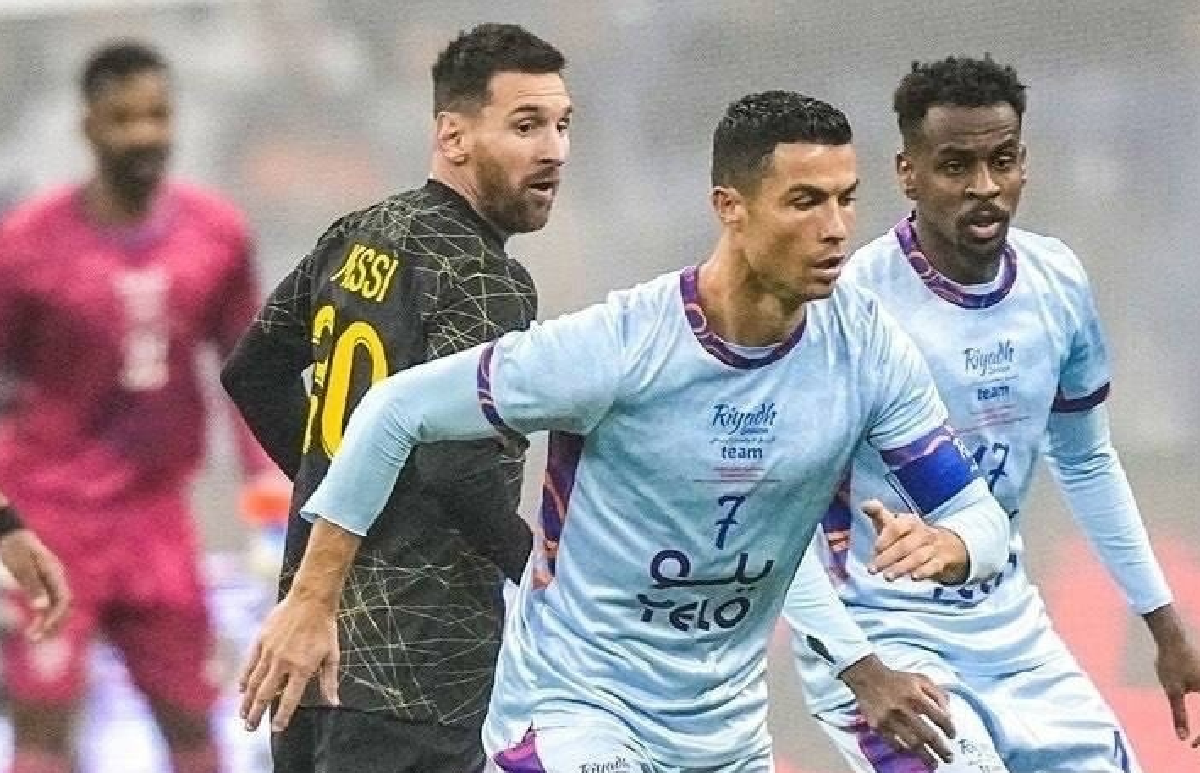 Лионель Месси и Криштиану Роналду устроили шоу. Фото: соцсети