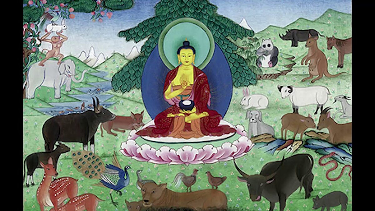 Будда и животные
