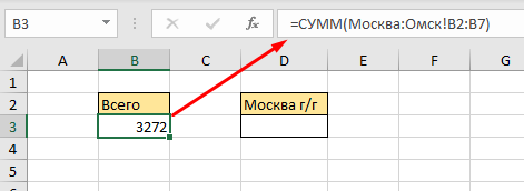 Как сделать ссылку на ячейки с другого листа с интервалом