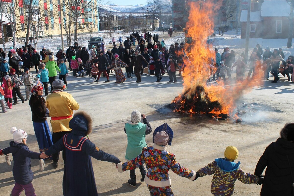 масленица на площади