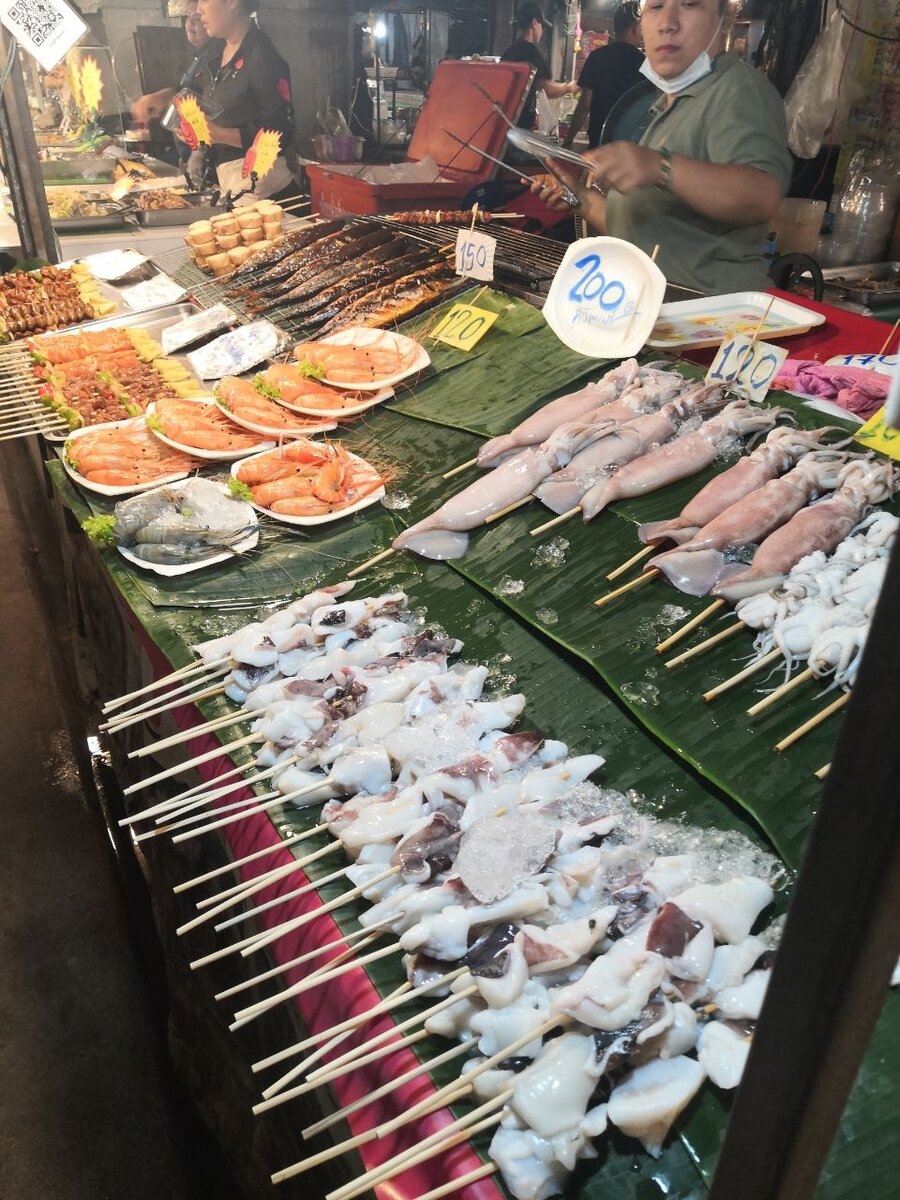 Свежайшие морепродукты