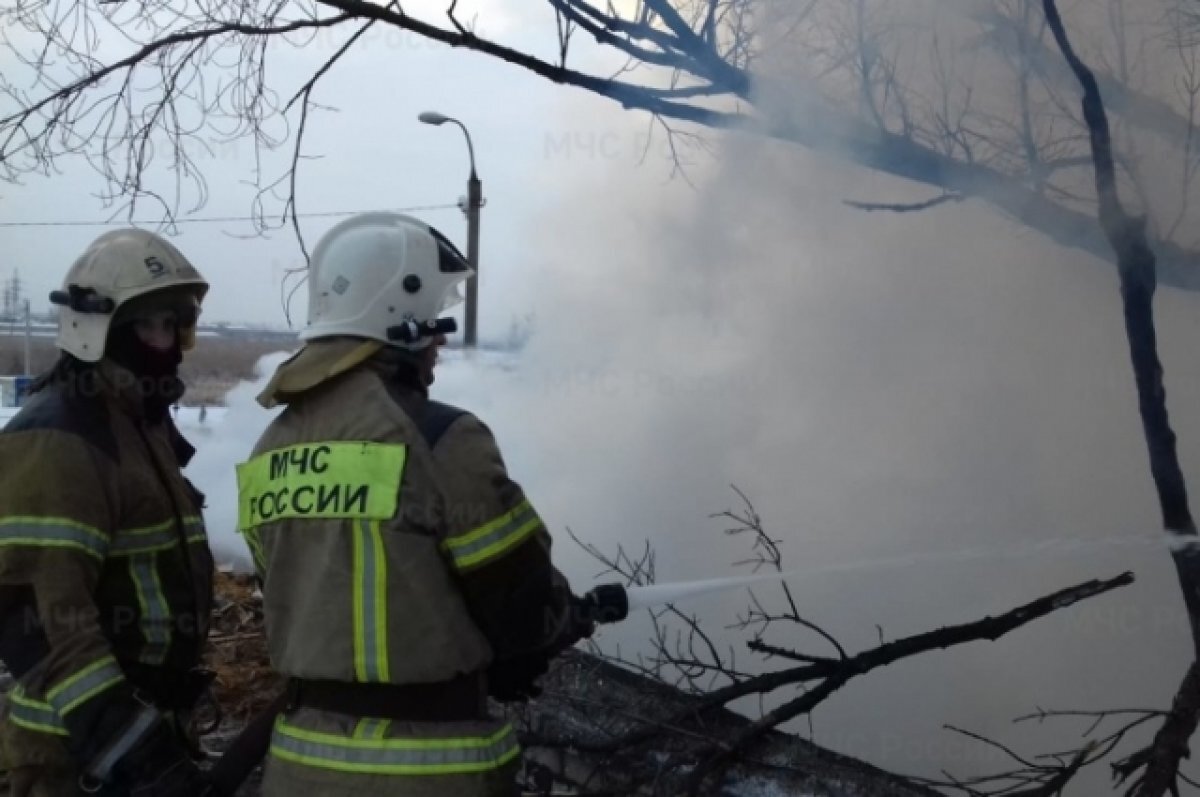    Две жизни за одну ночь унесли пожары в Волгоградской области