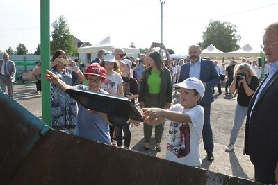    Более 150 тыс куб м крупногабаритных отходов собрал «Мегабак» в Подмосковье с 2019 г © Пресс-служба Министерства жилищно-коммунального хозяйства Московской области