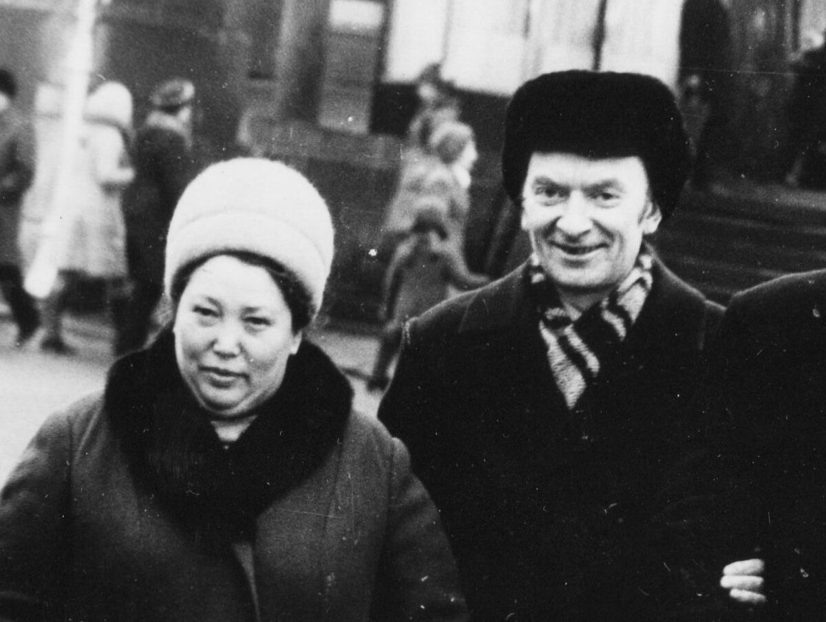 дядя Лёва Голубев с супругой Розой